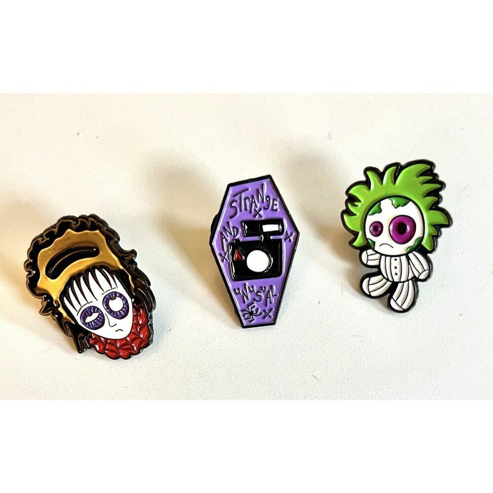 Beetlejuice Pin Set Of 3